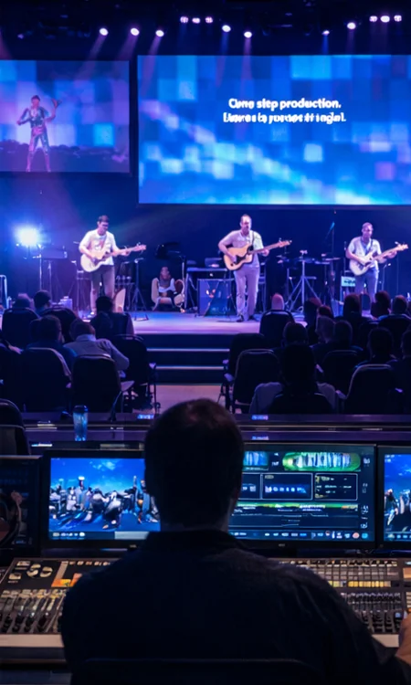 Houses of Worship applications Houses of Worship control room production environment